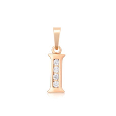Кулон Xuping Позолота 18K (буква I) 21мм