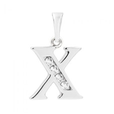 Кулон Xuping Родій (буква X) 21мм