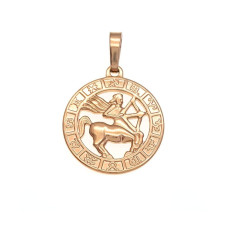 Кулон Xuping Позолота 18K (знак зодіаку стрілець) 26мм