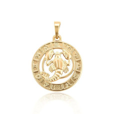 Кулон Xuping Позолота 18K (знак зодіаку рак) 26мм
