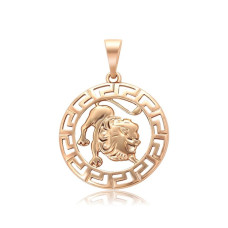 Кулон Xuping Позолота 18K (знак зодіаку лев) 33мм
