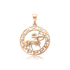 Кулон Xuping Позолота 18K (знак зодіаку стрілець) 33мм