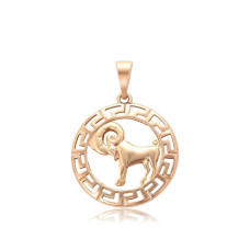 Кулон Xuping Позолота 18K (знак зодіаку овен) 33мм