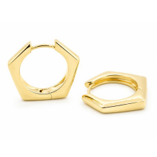 Сережки Xuping Позолота 14K (дуті 18мм) 