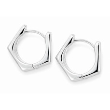 Сережки Xuping Родій (геометрики) 13мм