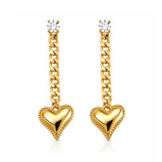 Сережки СМ Позолота 18K (цвяшки 45мм)