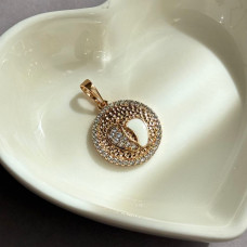 Кулон Xuping Позолота 18K (ніжки дитячі 18мм)