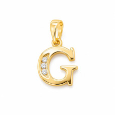 Кулон Xuping Позолота 18K (буква G) 21мм