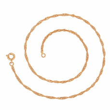 Ланцюжок Позолота 18K Xuping (плетення) 35см 