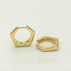 Сережки Xuping Позолота 14K (дуті 18мм) 