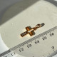 Кулон Xuping Позолота 18K (хрестик)