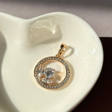 Кулон Xuping Позолота 18K (коло з квіткою 19мм)