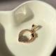 Кулон Xuping Позолота 18K (коло з серденьками) 24мм